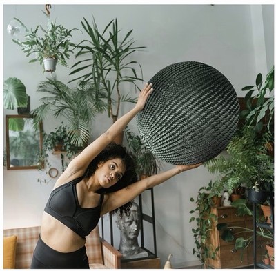 ART pinecone Yoga Ball Chair Cover 26  Balance Ball ,Birthing, Stability Fitness