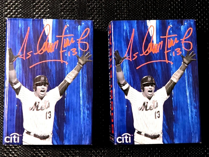 A lot of 2 New York Mets Asdrubal Cabrera BobbleHeads “2017” (SGA) NIB