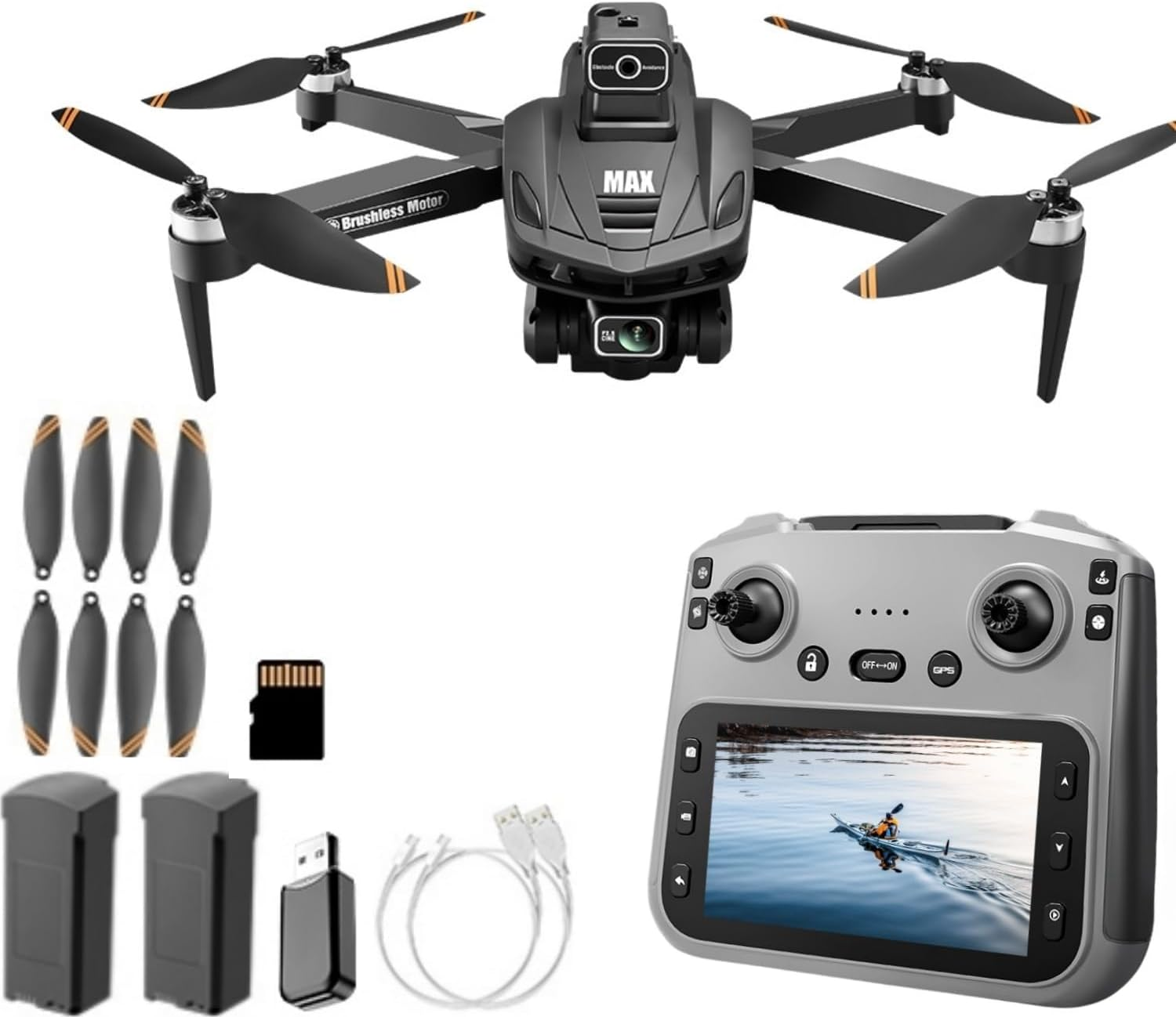 GPS Drone with 4K Camera, 4.5