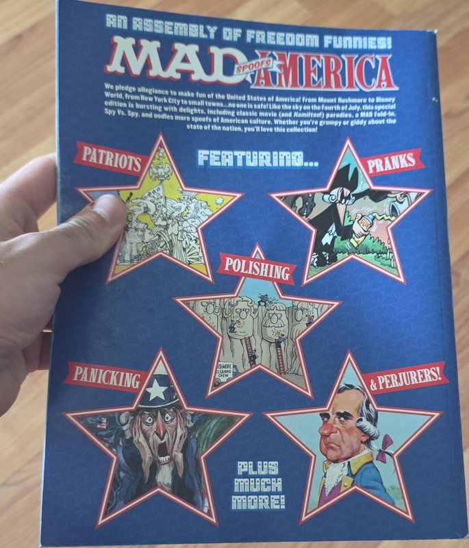 Mad Spoofs America Special Collectors Edition Illustrated Comic Humor Magazine