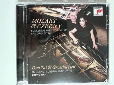 MOZART & CZERNY Konzerte für zwei Klaviere CD Sony TAL & GROETHUYSEN 2014