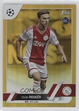 2022-23 Topps UEFA Club Competitions Gold Foil 9/50 Youri Regeer #179 14tf