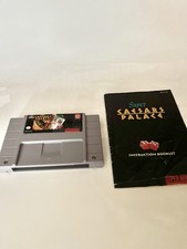SUPER CAESARS PALACE (Super Nintendo SNES 1993) With Instruction Booklet