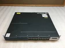 Cisco Catalyst 3560 WS-C3560-24PS-S  Network Switch 10/100 Ethernet w/Rack Ears