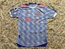 Adidas Manchester United Away Jersey 21-22 XXL Authentic VAN DE BEEK