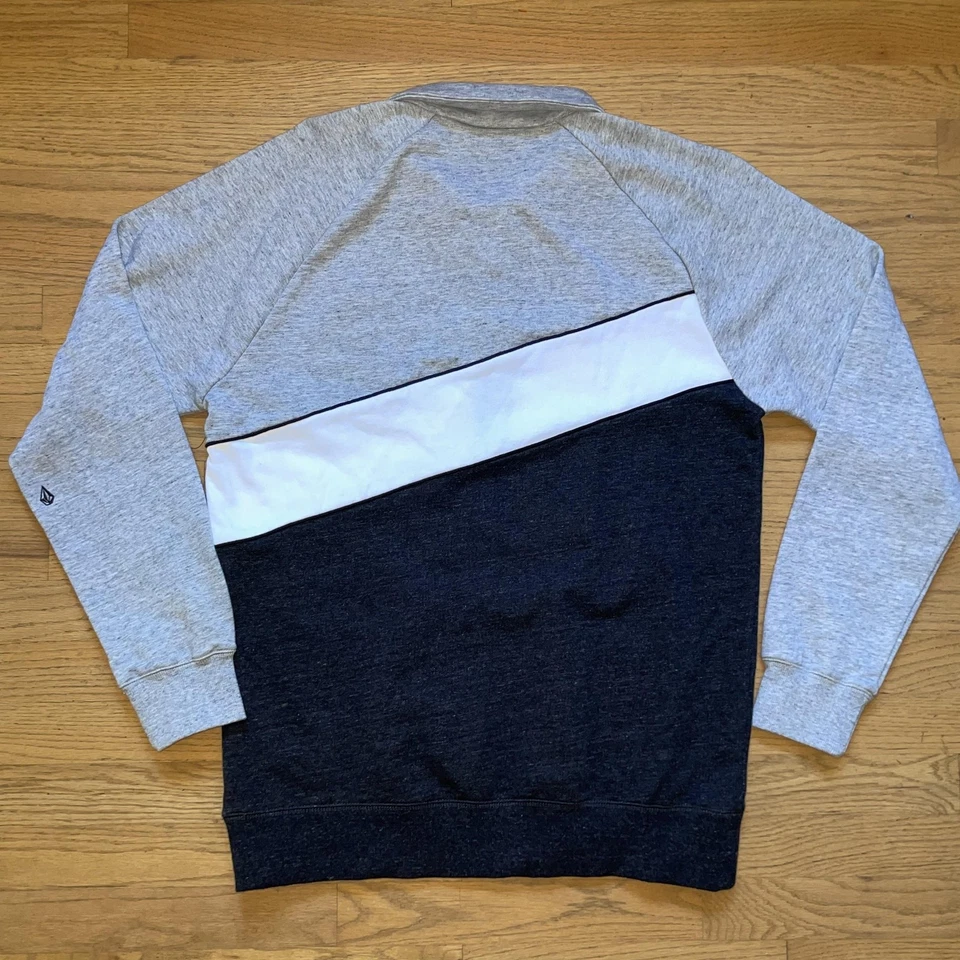 Volcom Pullover Sweater NWT Mens Medium Half Zip Rest Day Polo skate snowboard - Image 3 of 4