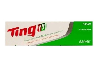 Ting Antifungal Cream 28g   Quick Relief for Foot Fungus & Itchy Feet ONE BOX