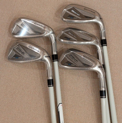 TaylorMade SIM2 MAX Damen Eisensatz 7-PW SW L TENSEI blau TM40 RH Japan NEU K...