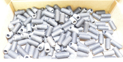Qty 150 - 1/2-13  x 1'' CUP POINT SET SCREWS BLACK ALLOY STEEL
