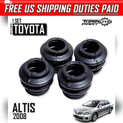 For Toyota Corolla Altis Sedan 2008-2018 Disc Brake Caliper Pin Boot Small 4 PCs