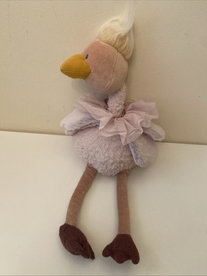 MOULIN ROTY MOULIN BAZAR PETUNIE AUTRUCHE DER STRAUSS WEICHES PLÜSCHTIER 16 ZOLL (a19)
