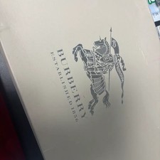 Burberry Kids Checked Rain Boots 35 230 New