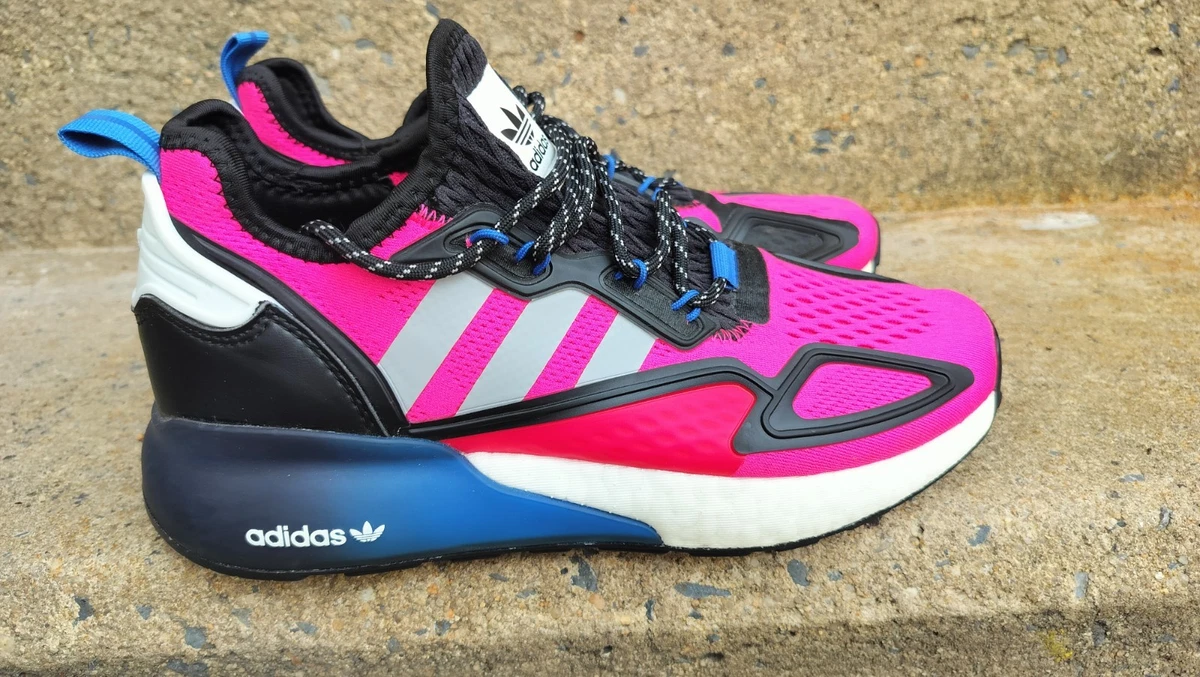 Adidas ZX 2K Boost Shock Pink Black W for sale | eBay