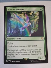 MTG - Birds of Paradise - Commander: Lord of the Rings UB