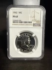 1962 Franklin Half Dollar Proof NGC PF67