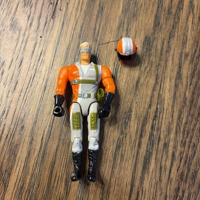 1996 Hasbro Johnny Quest Drop Zone Race Bannon Action Figure with Helmet Vintage