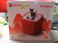Tonies Toniebox 2 Audio Player Starter Set Kids 1 Playtime Puppy Sunset Red