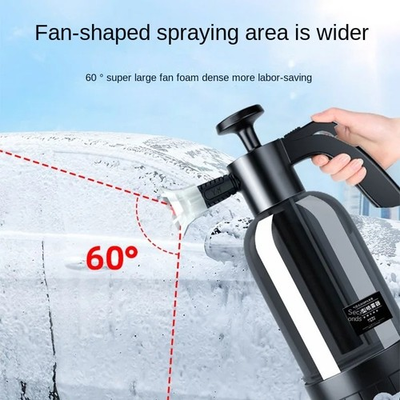 #ad 2L Hand Pump Foam Sprayer Pneumatic Washer Foam Snow Foam High Pressure Car Wash $5.99