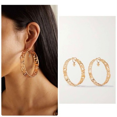 VERSACE Accessories Earrings Hoop Earrings