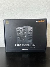be quiet! Pure Power 12 M 1200W ATX Full Modular Power Supply 80+ Gold PSU- NEW