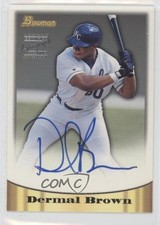 1998 Bowman Auto Silver Foil Dee Brown #51 Auto 9hx