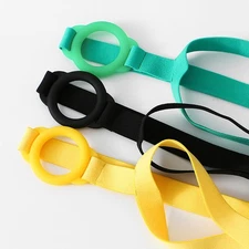 Mens Classic Solid Color Cockring Elastic Thong Underwear Polyester Fabric