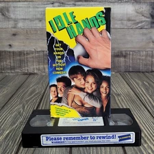 Idle Hands (Horror VHS, 1999) Devon Sawa Jessica Alba Tested Blockbuster GUC