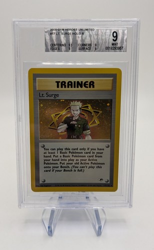 Lt. Surge (Unlimited) graded BGS 9 for sale on eBay