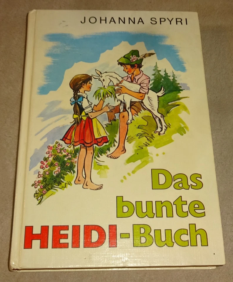 DAS BUNTE HEIDI-BUCH J. Spyri GUTER ZUSTAND - Bild 1 von 1
