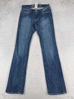 No Boundaries Pants Juniors 3 Blue Denim Jeans Bootcut Medium Wash Cotton 26x31