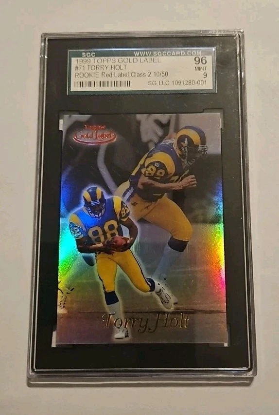 Torry Holt Topps Gold Label Class 2 #71 Class 2-Red Label