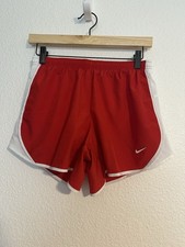 Nike Girls Dri-Fit Tempo Running Red Shorts Size XL Athletic Athleisure