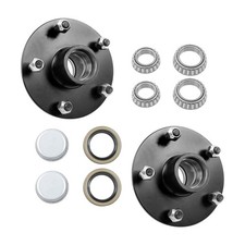 2 PACK SOUTHWEST WHEEL 5-Hole, 5.5" Bolt Circle Idler Hub For 3500 lb. Axles