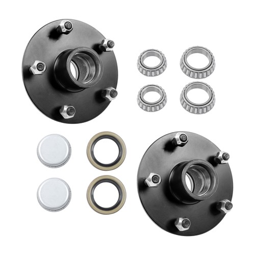 2 PACK SOUTHWEST WHEEL 5-Hole, 5.5" Bolt Circle Idler Hub For 3500 lb. Axles