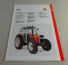 Data Sheet Massey Ferguson Tractor, 342/A 35kW/47 Ps Stand 09/1993