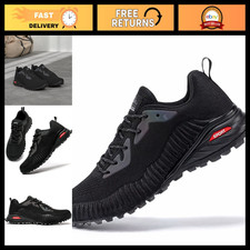 Men's Trail Running Shoes - Fashion Hiking Sneakers, Outdoor Cross Training Foot
