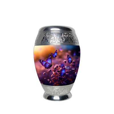 Lovely Multiple Butterfly Cremation Urn for Adult Male and Female Human Ashes