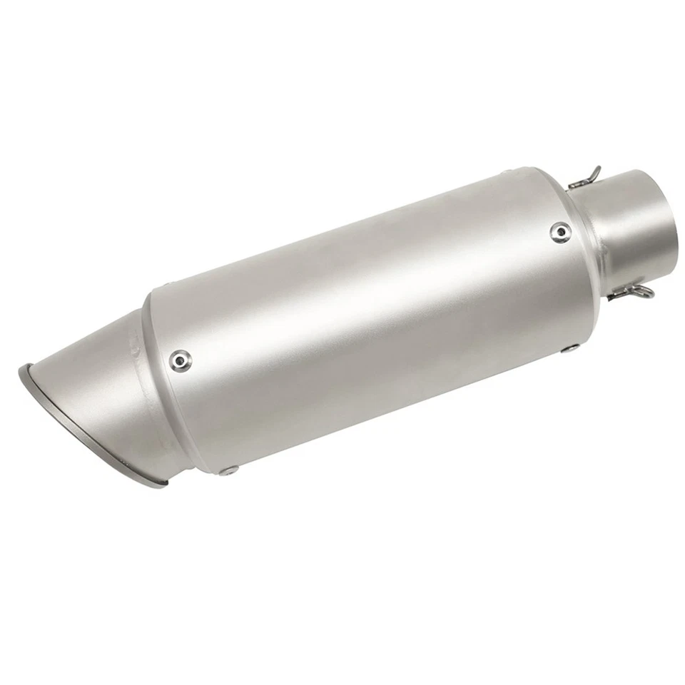 Tubo de escape silenciador deslizable universal de acero inoxidable 38-51 mm para Triumph Victory Foto 2 de 4