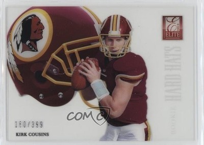 2012 Panini Elite Rookie Hard Hats 160/399 Kirk Cousins #46 RC 7ut