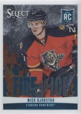 2013-14 Panini Select Fire on Ice Rookies Blue Nick Bjugstad #FR-16 7m7