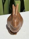 Rookwood Pottery #6160 Brown Rabbit Bunny Paperweight Figurine — photo 8