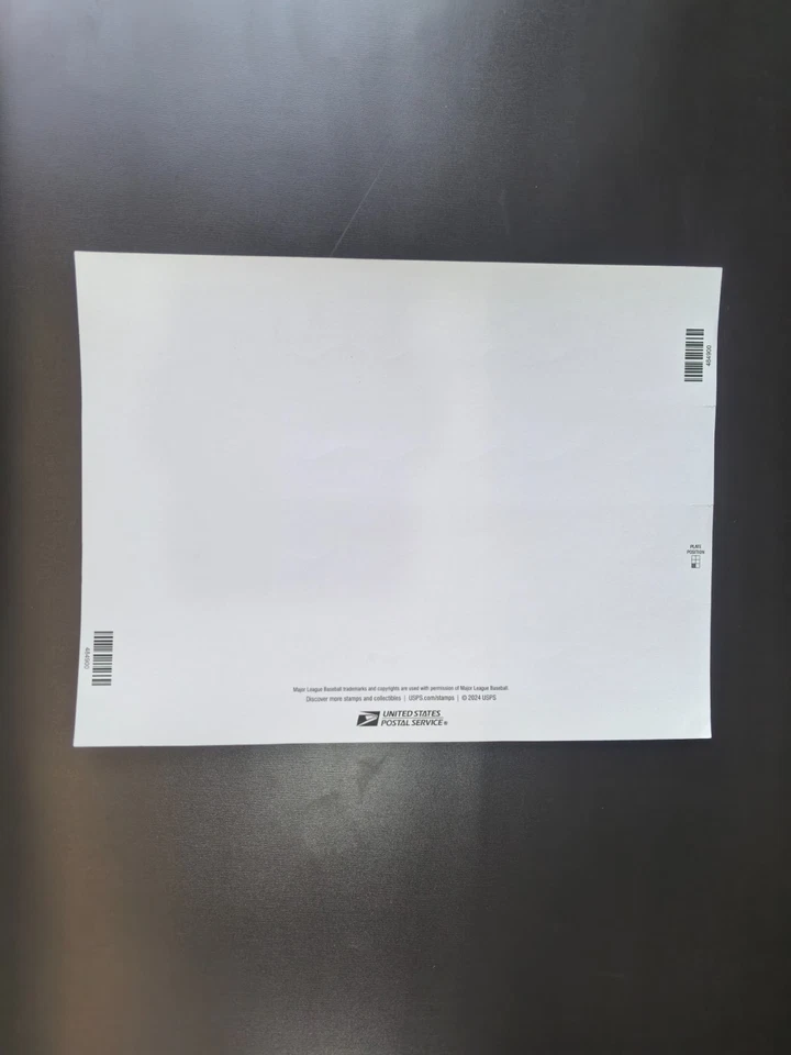 US Stamps 2024 Hank Aaron Scott 5908   5 Sheets of 20 / A total of 100 - Image 2 of 2