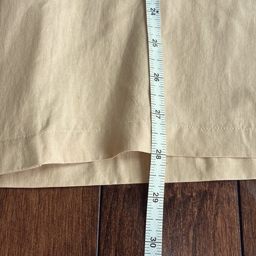 Talbots vintage silk button up blouse shirt light tan Women’s 12 Neutral - Picture 6 of 10