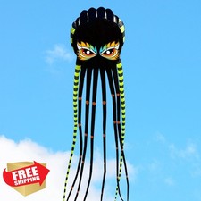 Giant Octopus Kite 26ft 3D Large Easy Fly Reel
