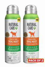 Natural Care Flea Tick Spray for Dogs 14 oz Pack of 2