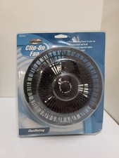 Axius Auto Expressions Oscillating Fan 12 VDC - Clip-on Dash Mount 83106