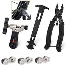 Bike Chain Repair Tool Kit Set, Cycling Bicycle Chain Breaker Splitter Cutter