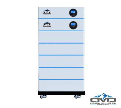 OMO All-In-One Customizable Stacking Inverter/Battery System 120/240 11000W Tota