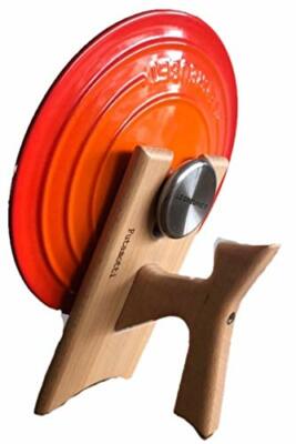 Futamotti Lid holder /Lid stand for staub /LE CREUSET Easy to handle hot lid