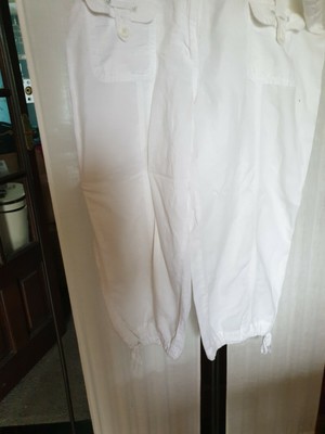 DEBENHAMS RED HERRING WHITE LINEN 